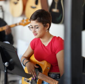 Music Will student